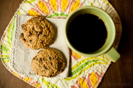 Chocolate Chip Peanut Butter Cookies 8:: Granola Girl Bakes